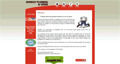 Desktop Screenshot of diversey-plumbing.com